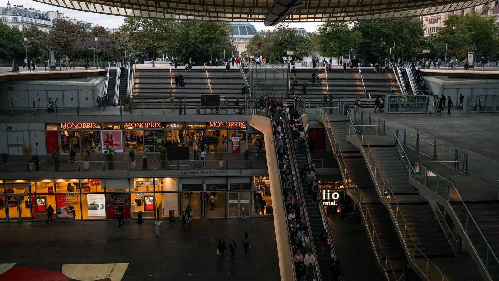 La canopée, Les halles, Paris
