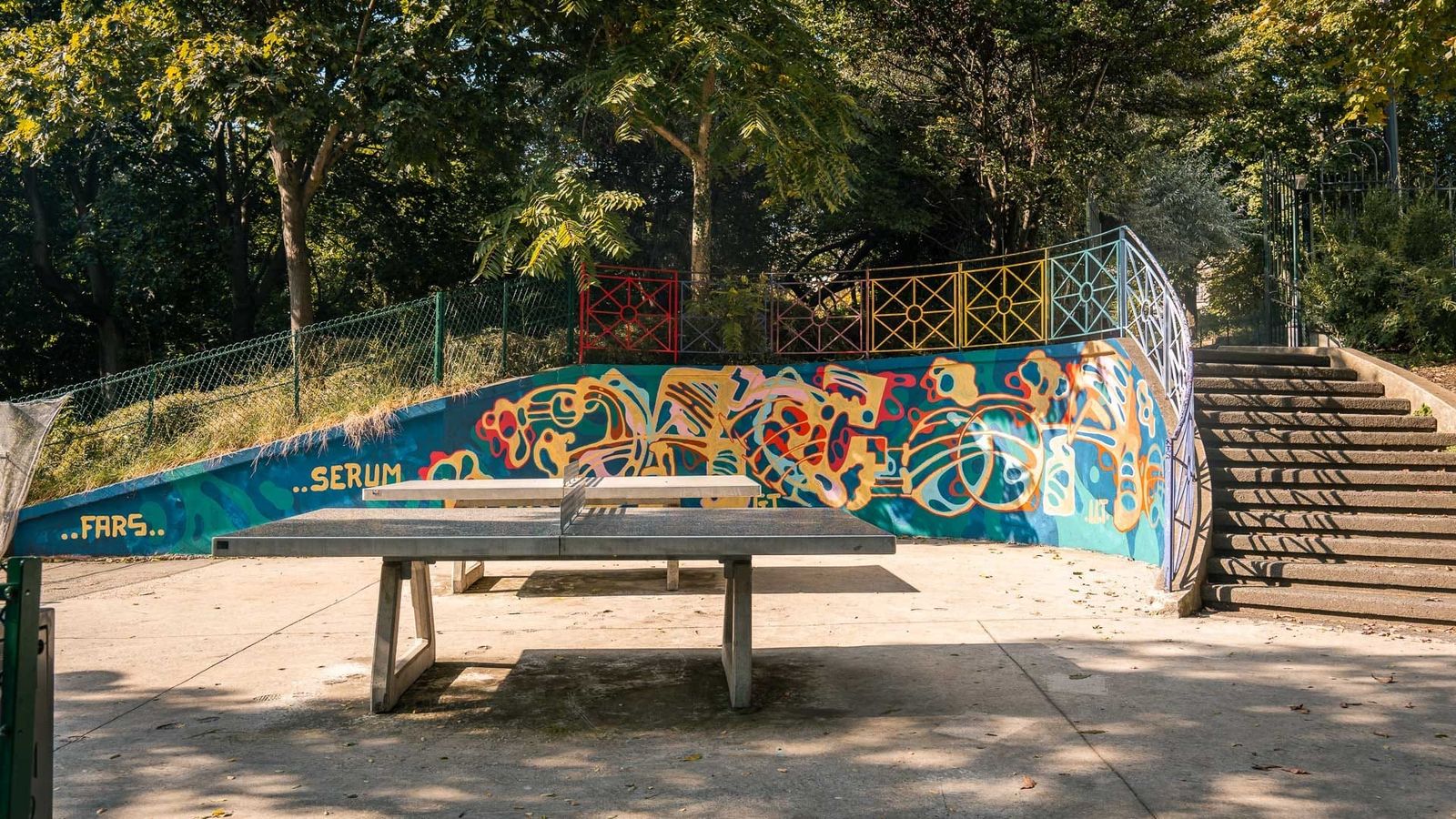 Belleville Park, Paris Belleville Park, Paris