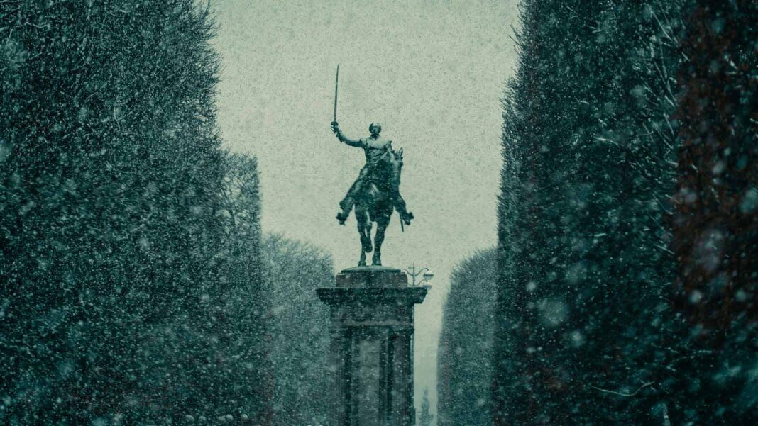 Equestrian statue of Lafayette in Cour de la Reine, Paris