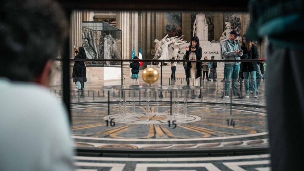 The Foucault Pendulum at the Paris Pantheon