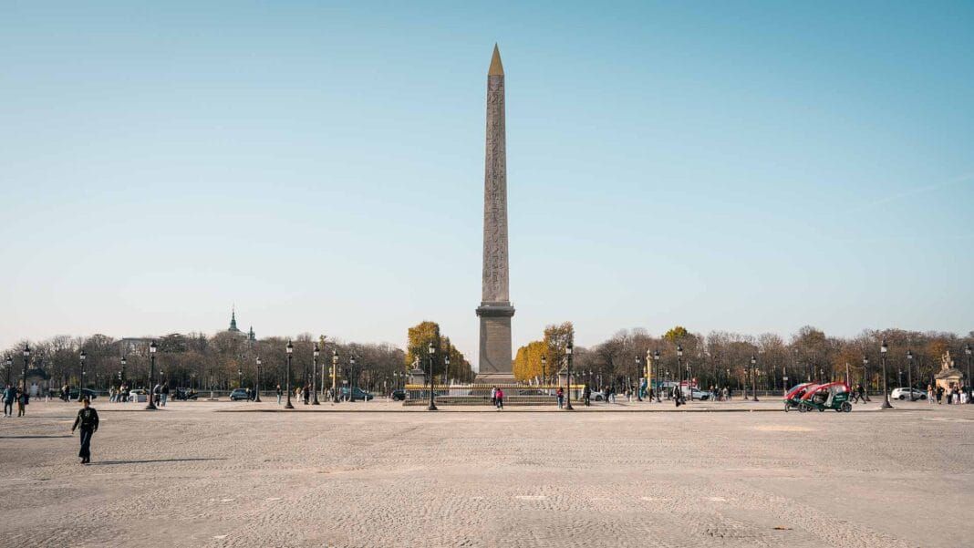 Luxor Obelisk at Place de la Concorde, Paris