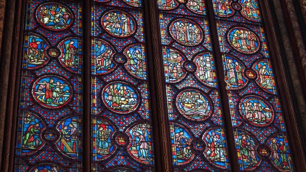 Stained Glass, Sainte-Chapelle, Paris