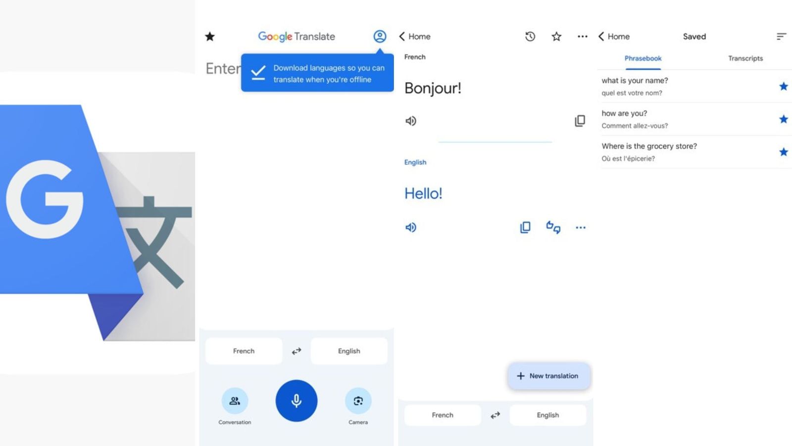 Google Translate app