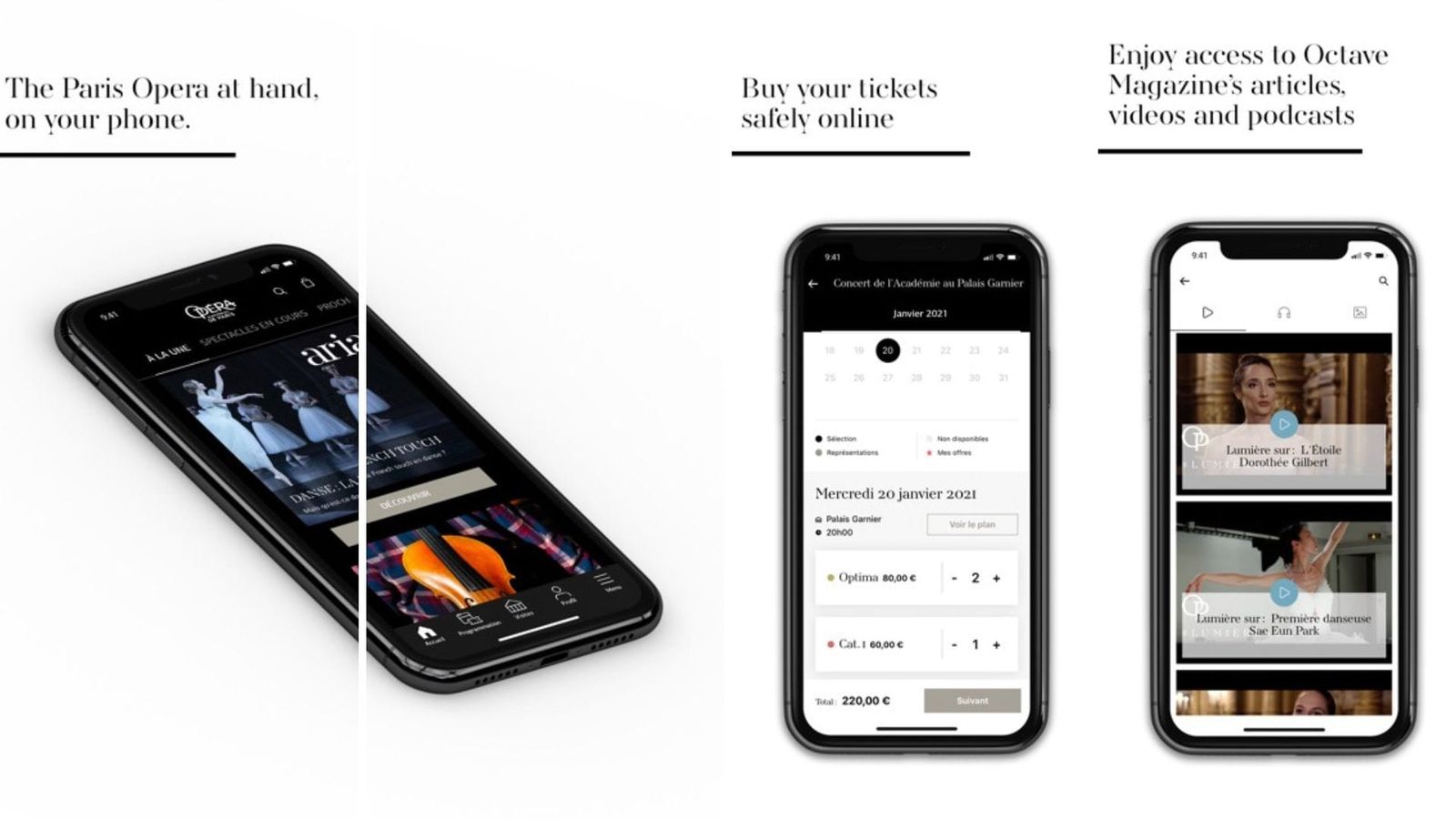 Opéra de Paris app