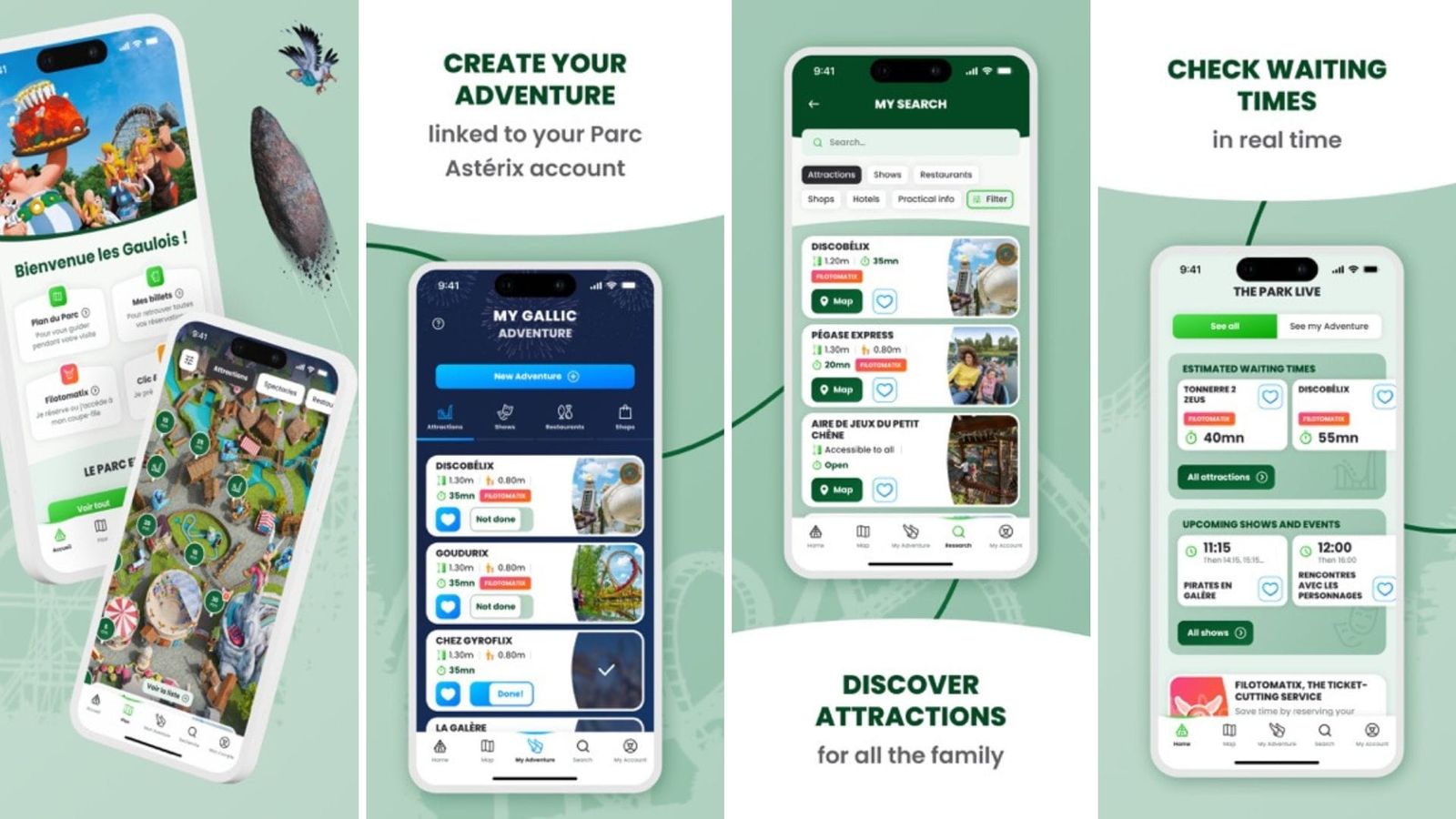 Parc Astérix app