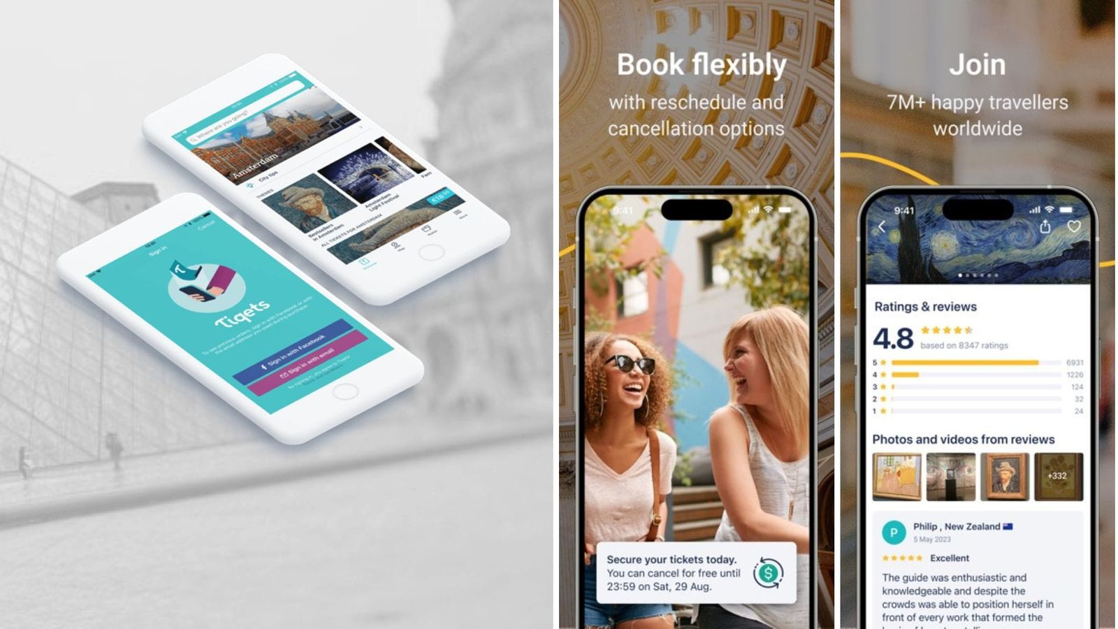 Tiqets app