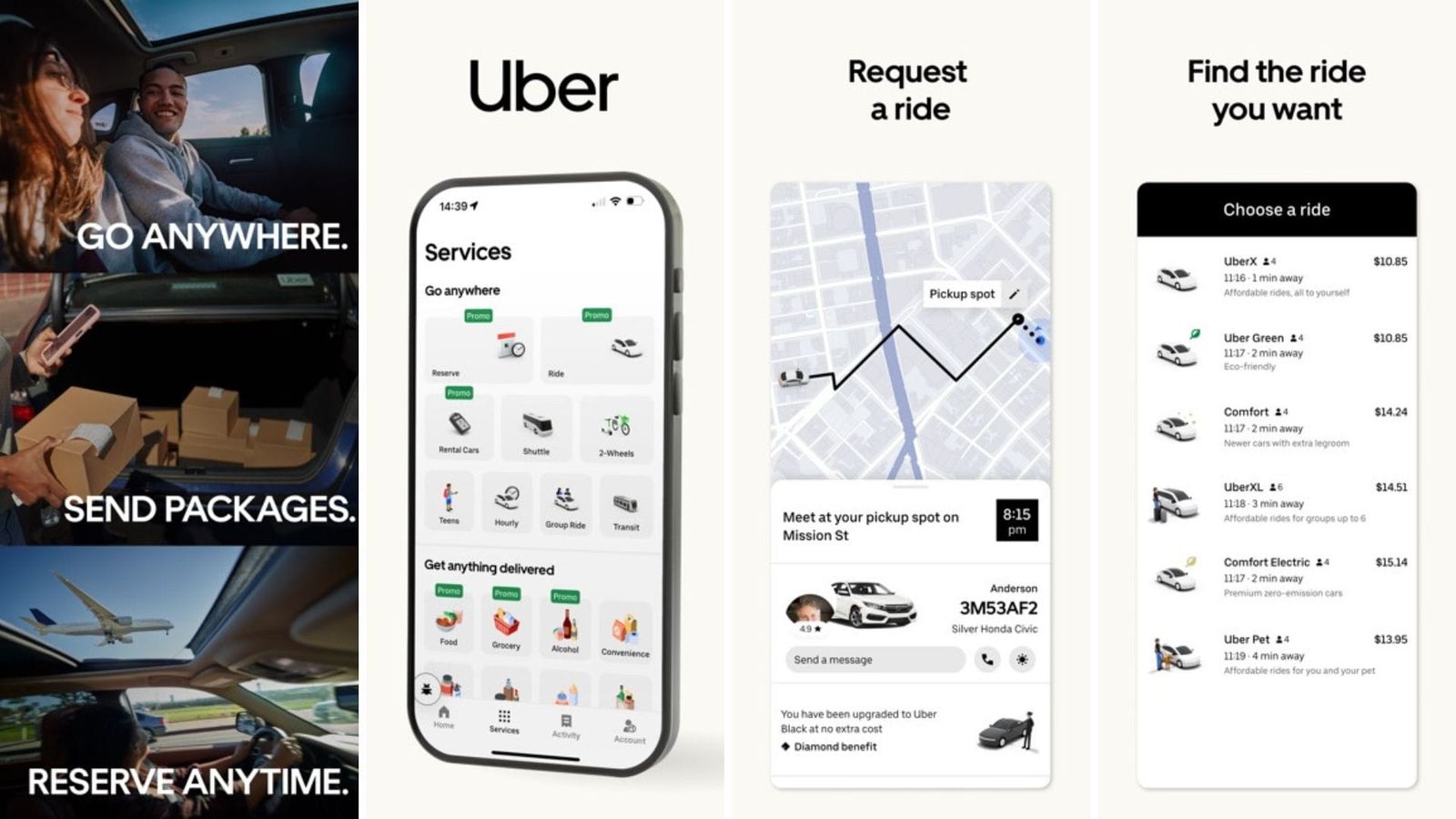 Uber app