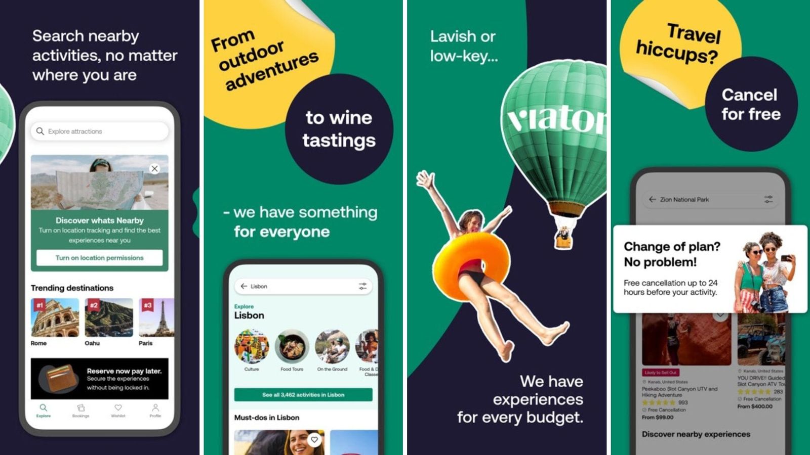 Viator app