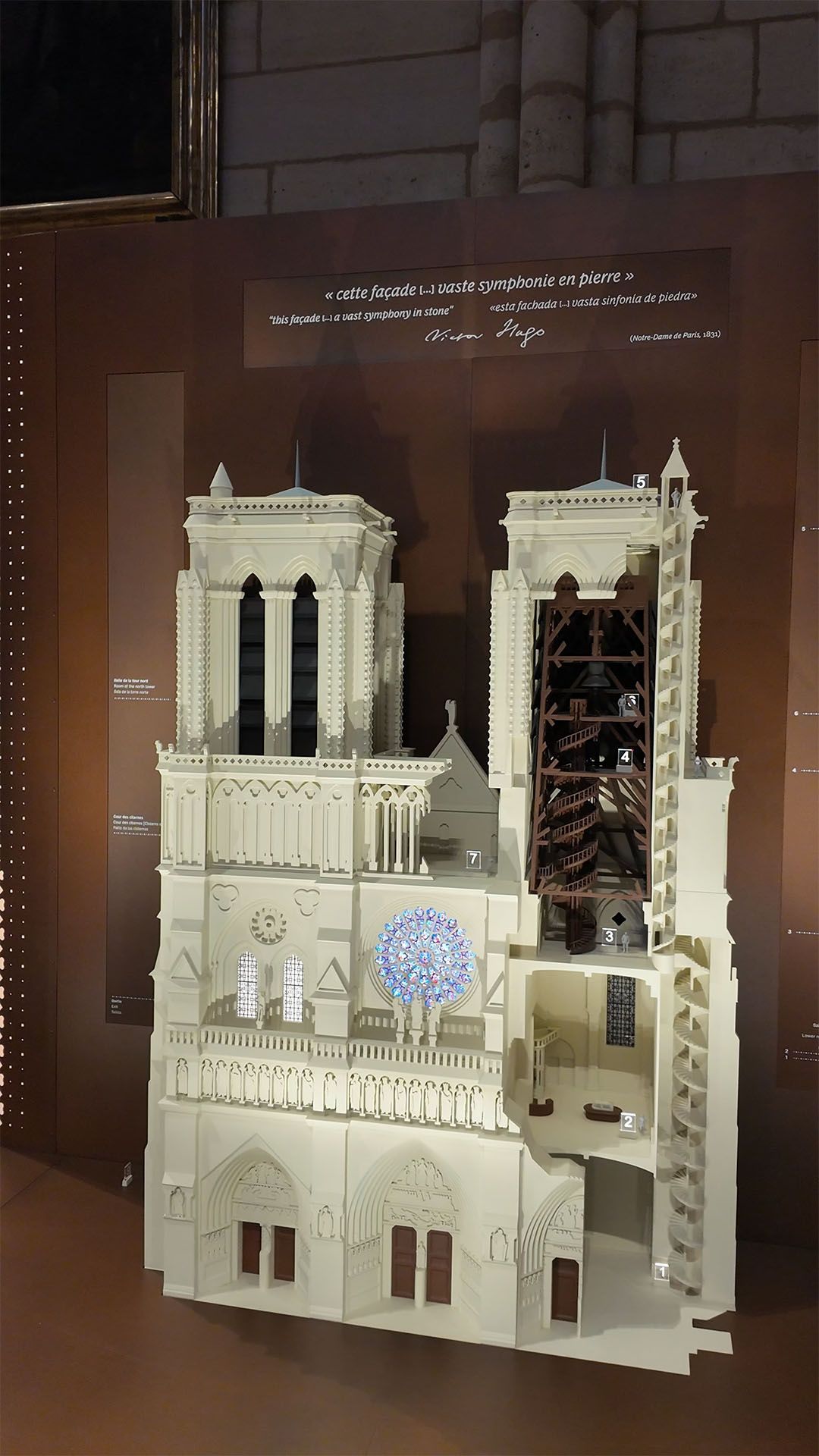 Notre Dame presentation room