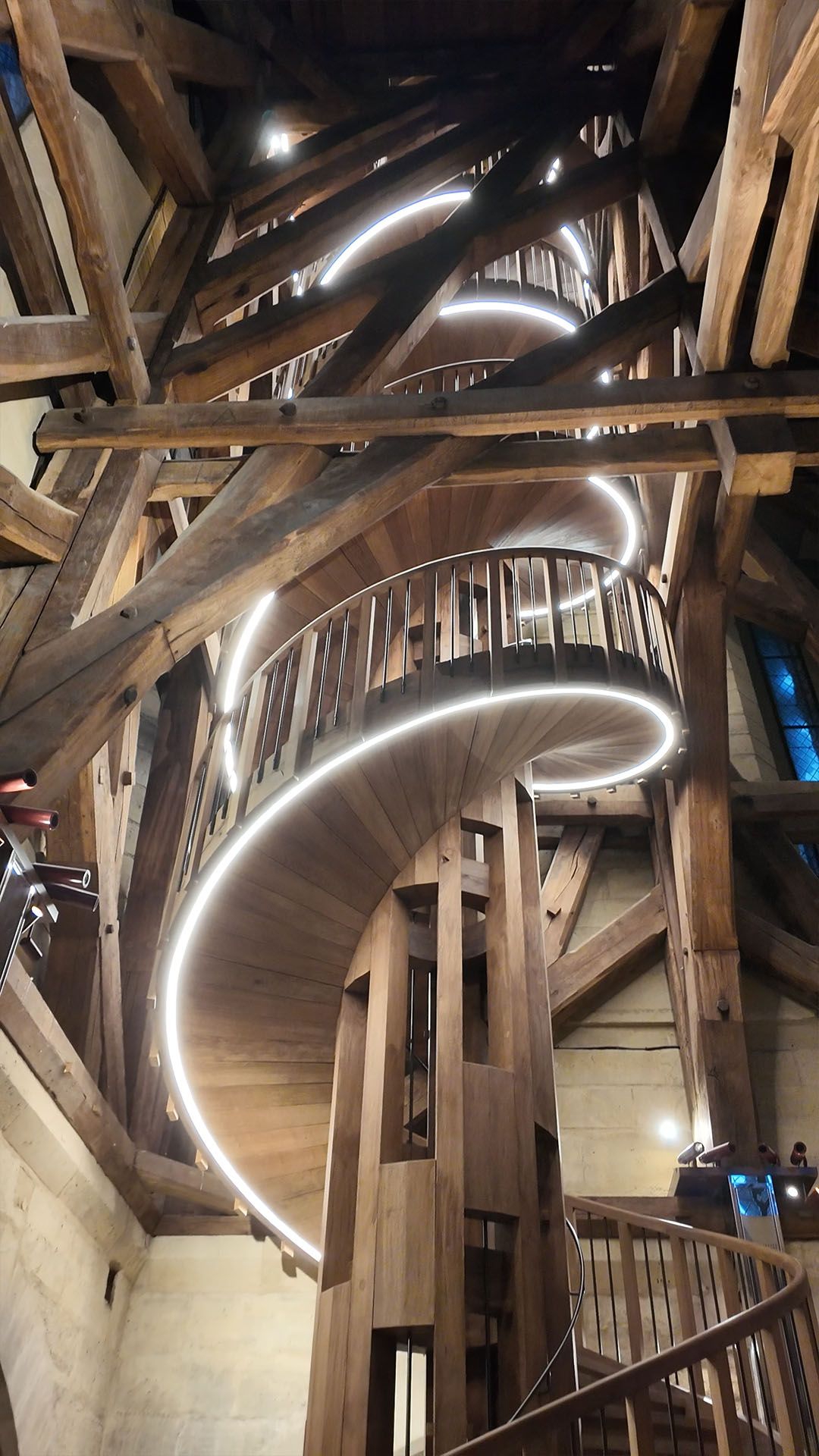 Notre Dame stairs