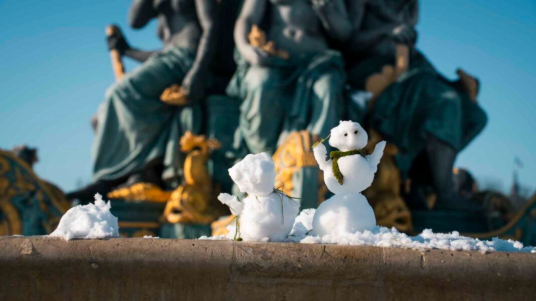 Paris in the Snow: 5 January 2026