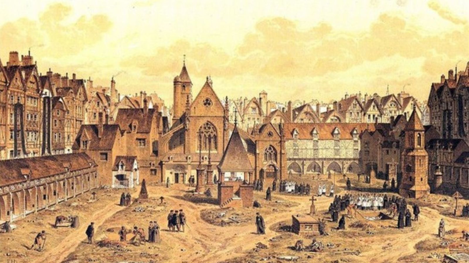 Saints-Innocents cemetery, Paris