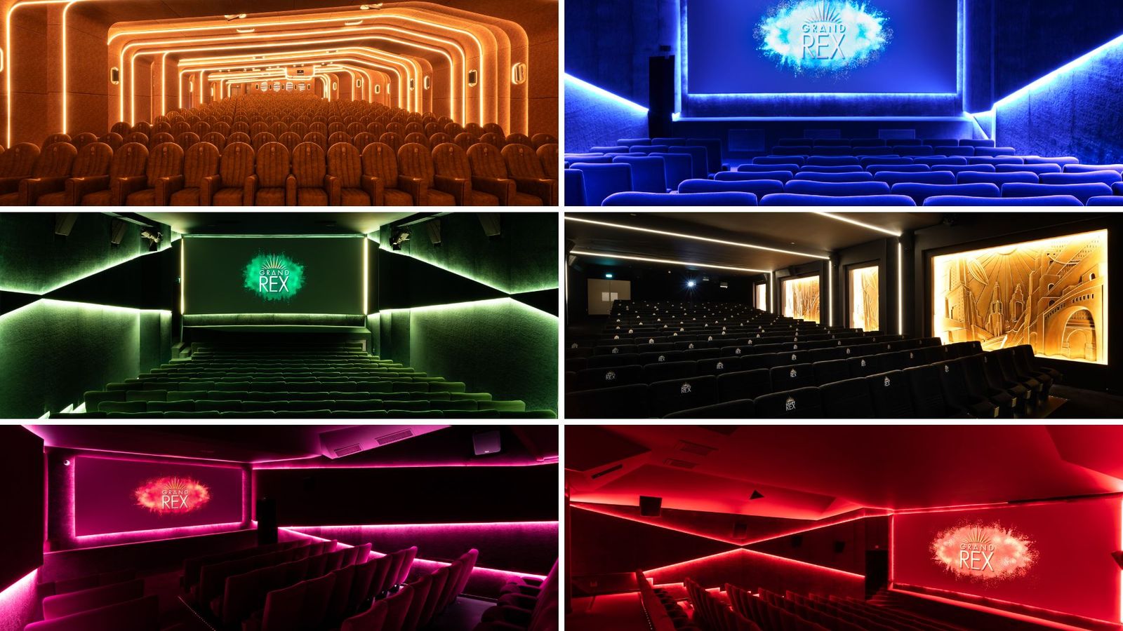 The Grand Rex smaller theaters