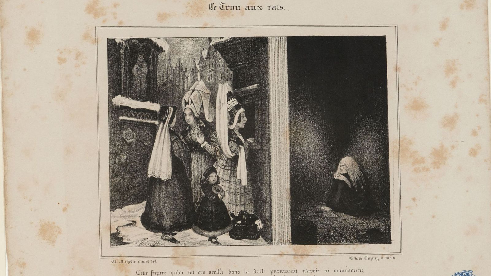 “Trou aux Rats,”, Notre-Dame de Paris, Victor Hugo (1831)