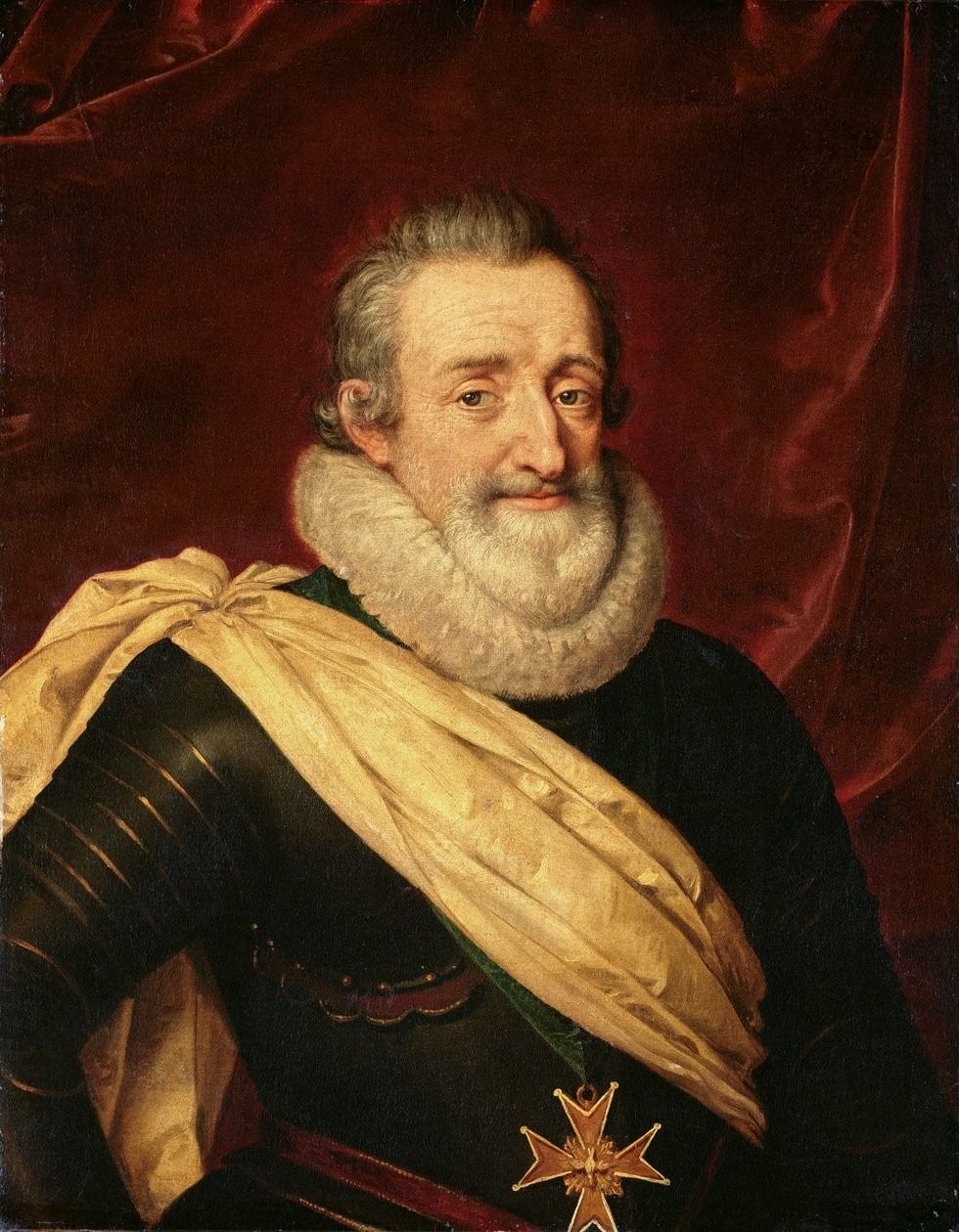 portrait of Henri IV