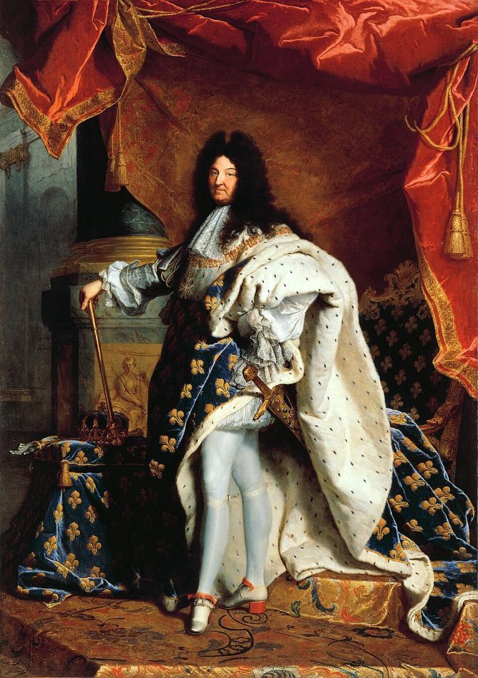 portrait of Louis XIV
