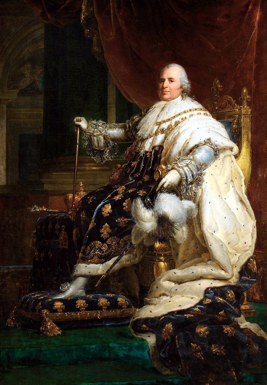 portrait of Louis XVIII