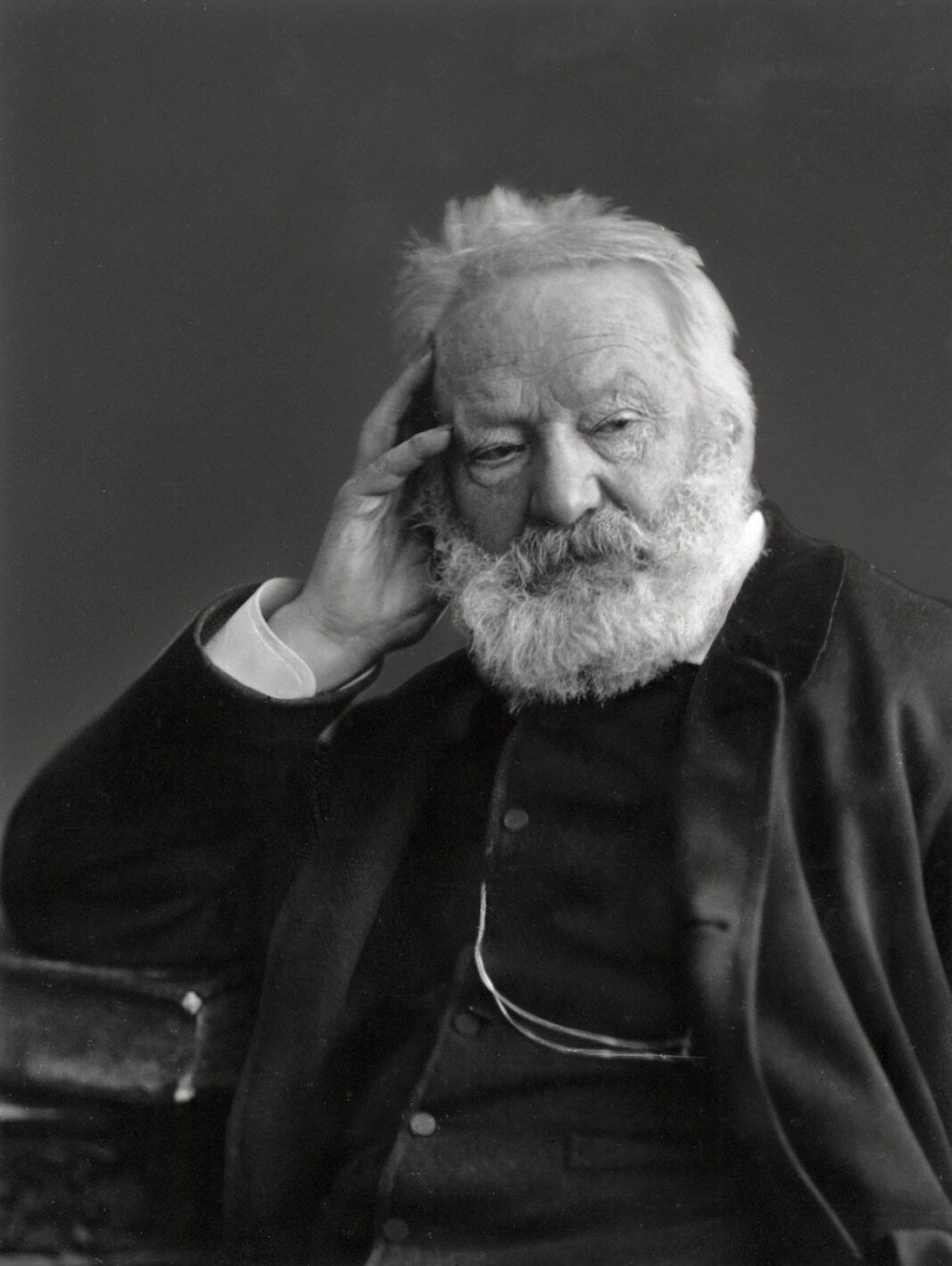 portrait of Victor Hugo