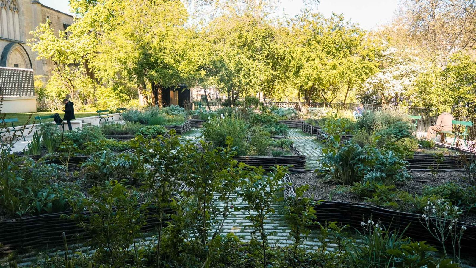 Medieval Garden Cluny Museum, Paris